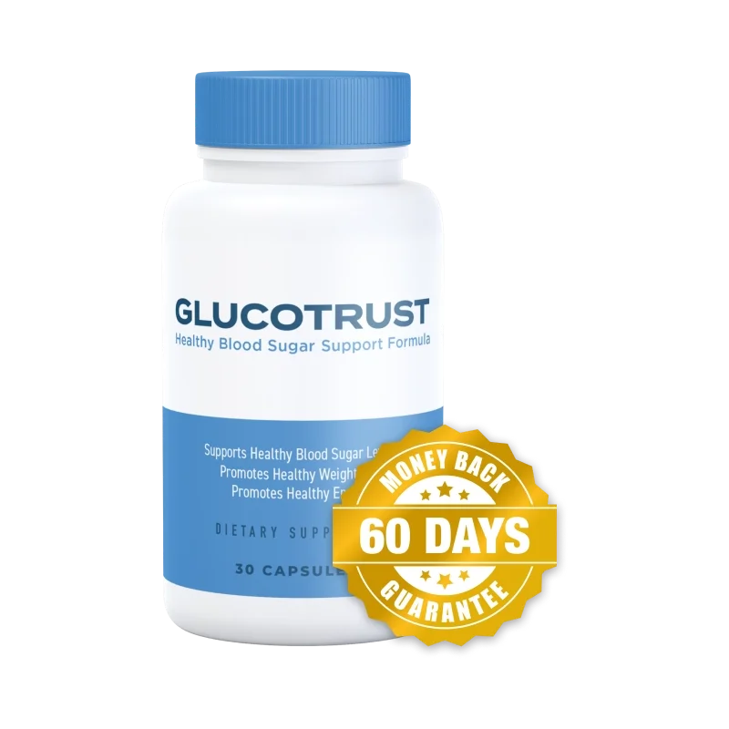 GlucoTrust Blood Sugar Relief Supplement — 1 Bottle / 30 Day Supply
